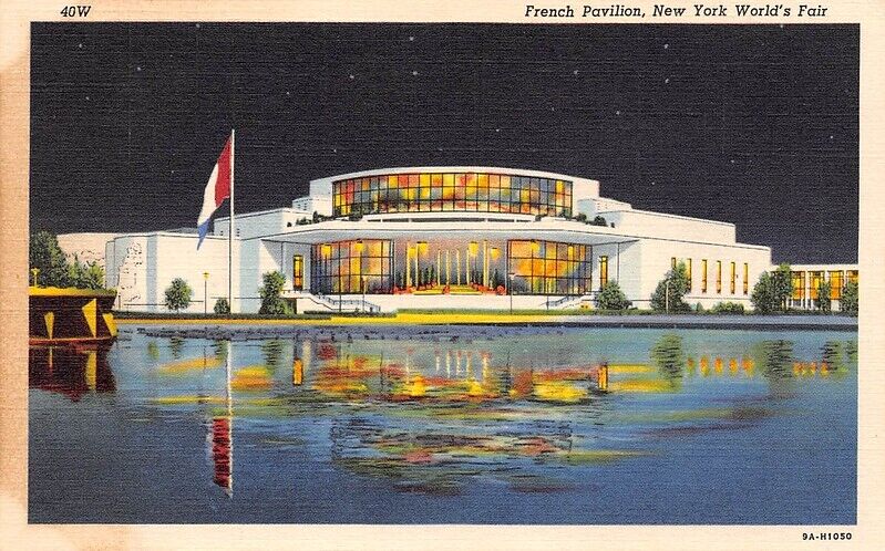 40 W French Pavilion New York World\'s Fair 1939