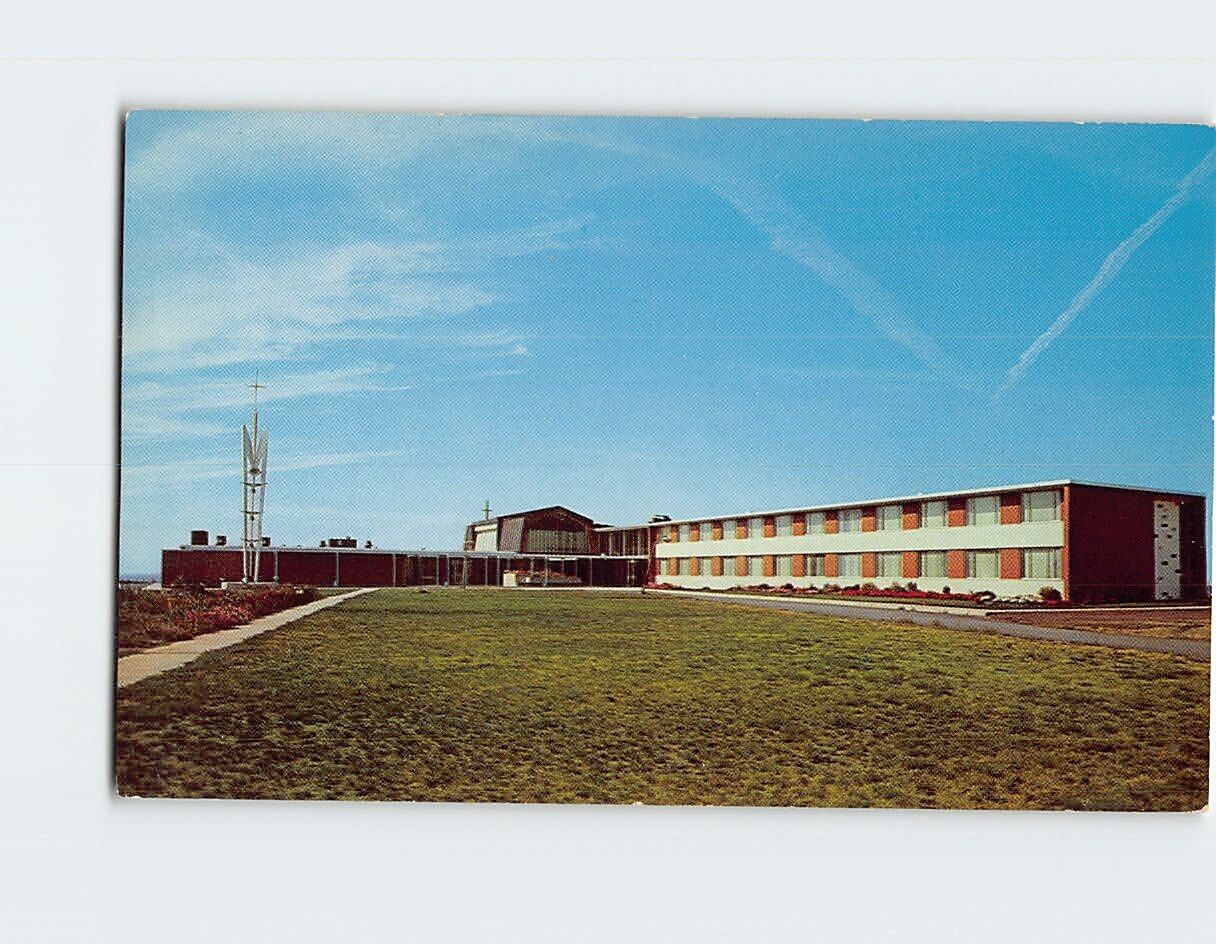 Postcard Front View of Immaculate Heart Retreat House Spokane Washington USA