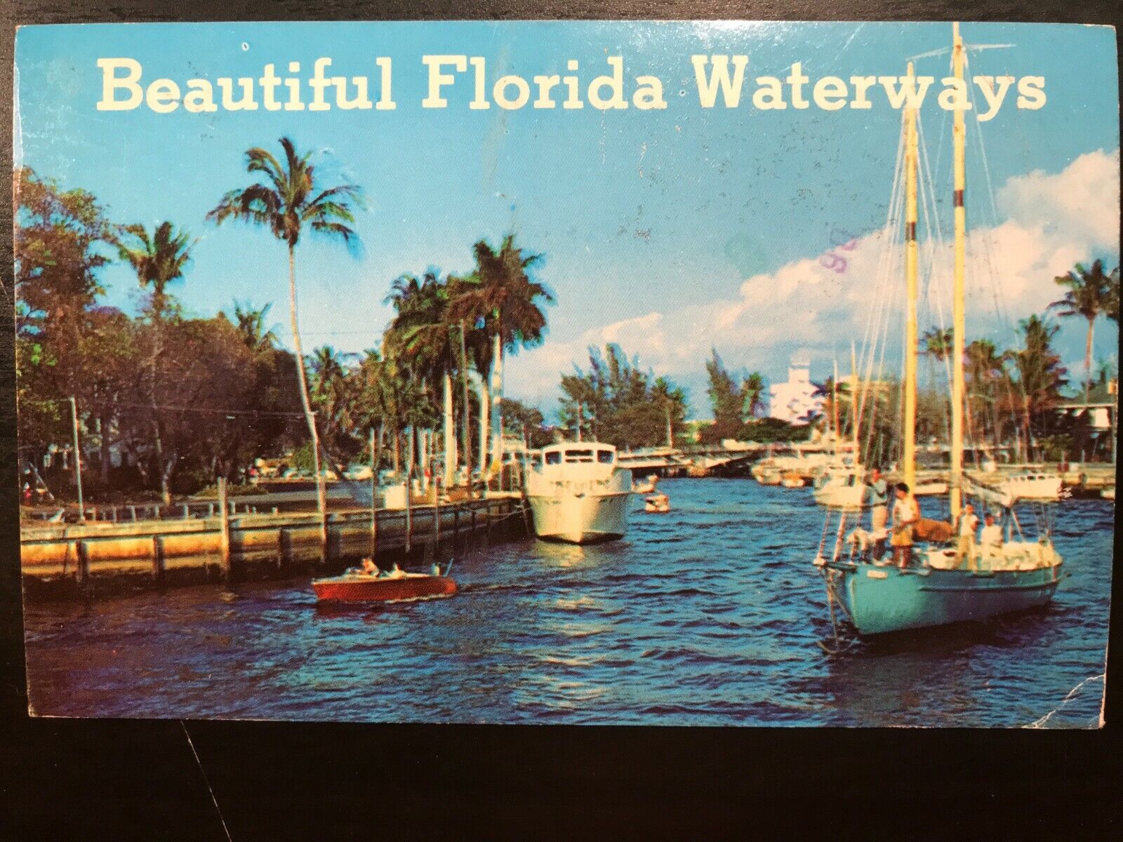 Vintage Postcard 1976 Beautiful Florida Waterways Florida (FL)