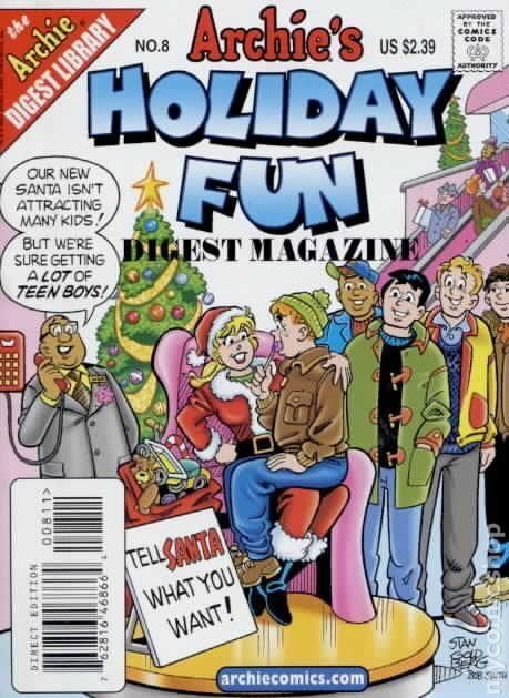 Archie\'s Holiday Fun Digest #8 VF 2003 Stock Image