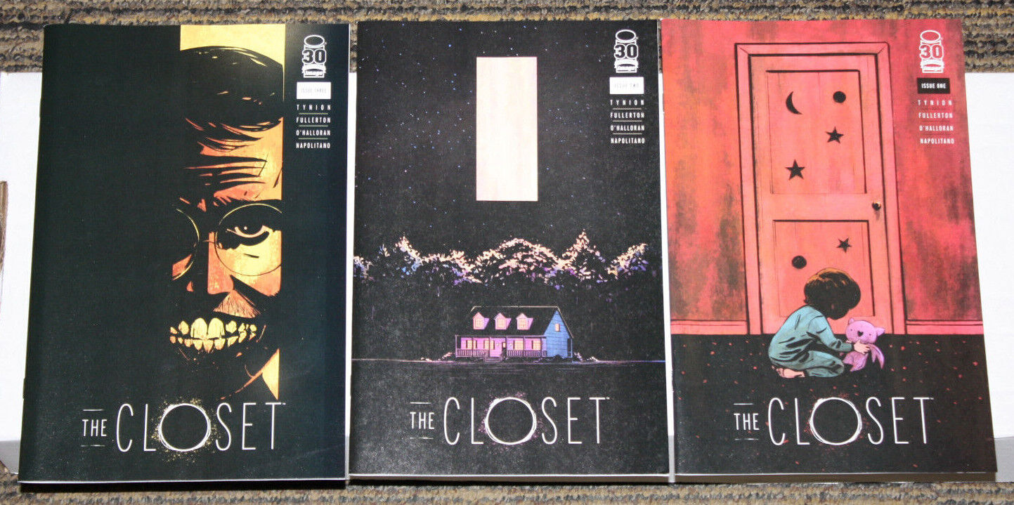 Image The Closet #1-3 COMPLETE SET Tynion Fullerton - ALL As, ALL 1sts 