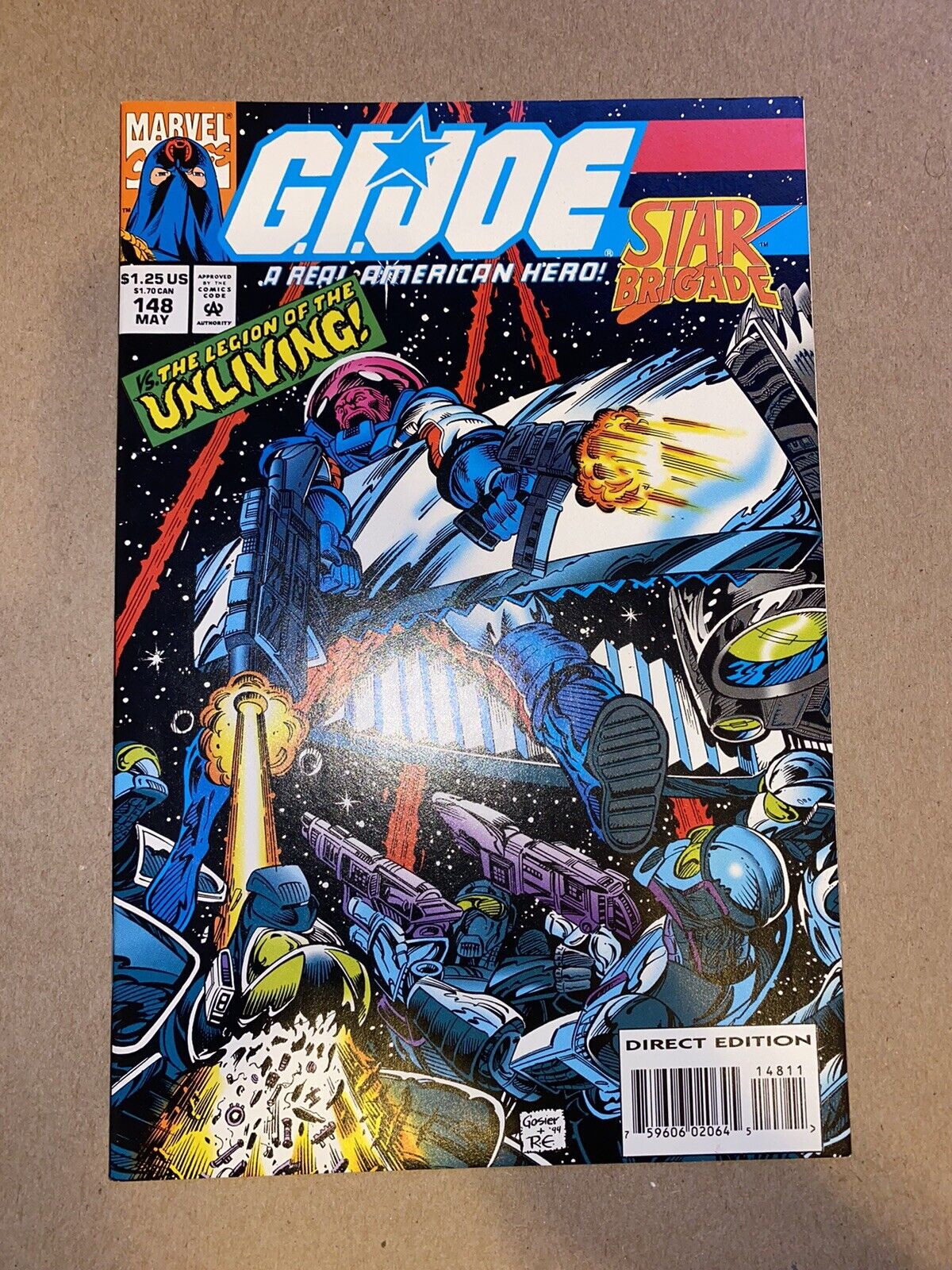 G.I JOE: A REAL AMERICAN HERO #148 (Marvel 1994) RARE. VERY HIGH GRADE 9.4/9.6