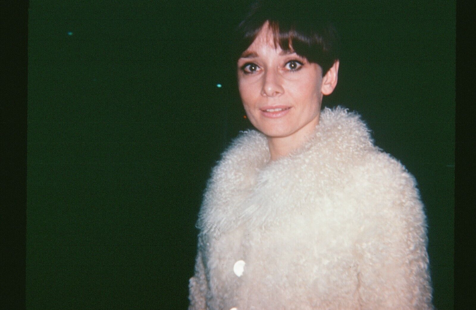 LMP3-022 1960s Fashion Icon + Actress Audrey Hepburn Orig 35mm COLOR SLIDE