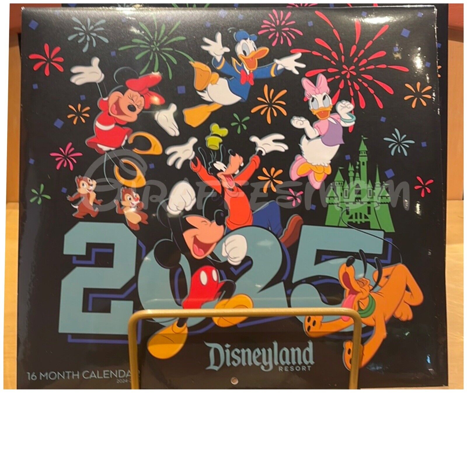 2024 - 2025 Disney Parks Disneyland Full Color Calendar 16 Month NEW