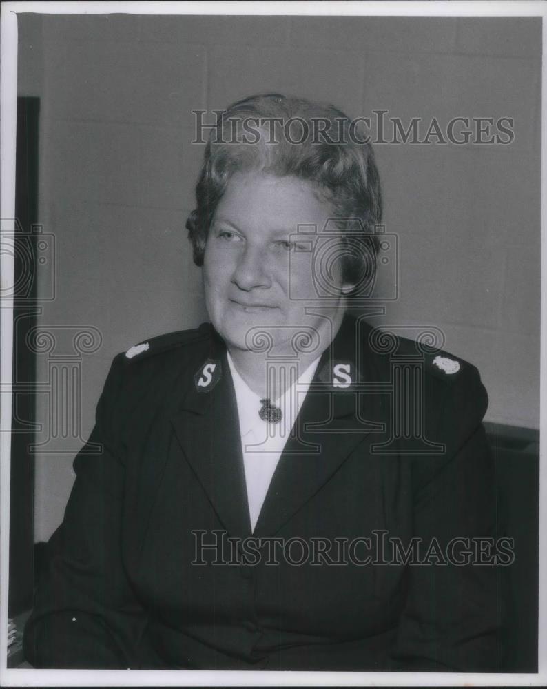 1971 Media Photo Maj Shirley of the Salvation Army