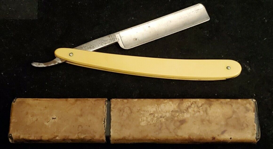 Stiletto Cutlery Co N Y, Made in  Germany ? Antique Straight Razor. Our x1693