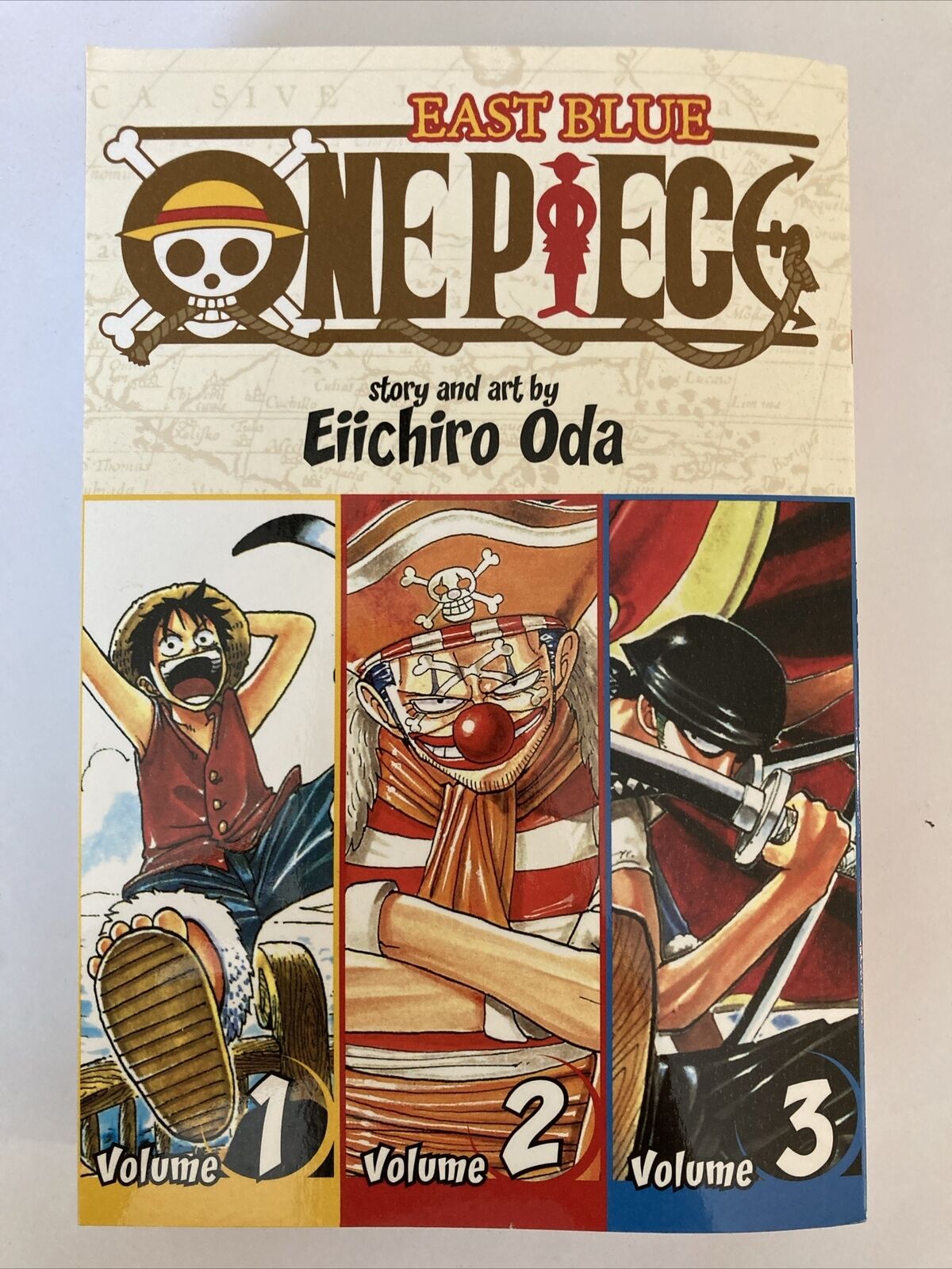 One Piece Omnibus 3-in-1 Vol. 1 (1, 2, 3) Manga