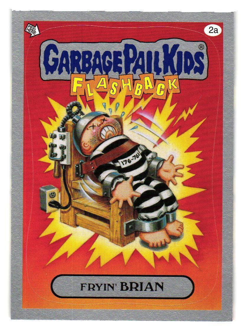 2011 GARBAGE PAIL KIDS FLASHBACK 3 *SILVER* PICK YOUR CARD - 1/80 A&B