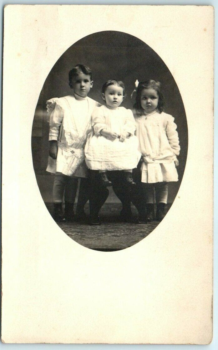 Postcard - A Picture of Three Children