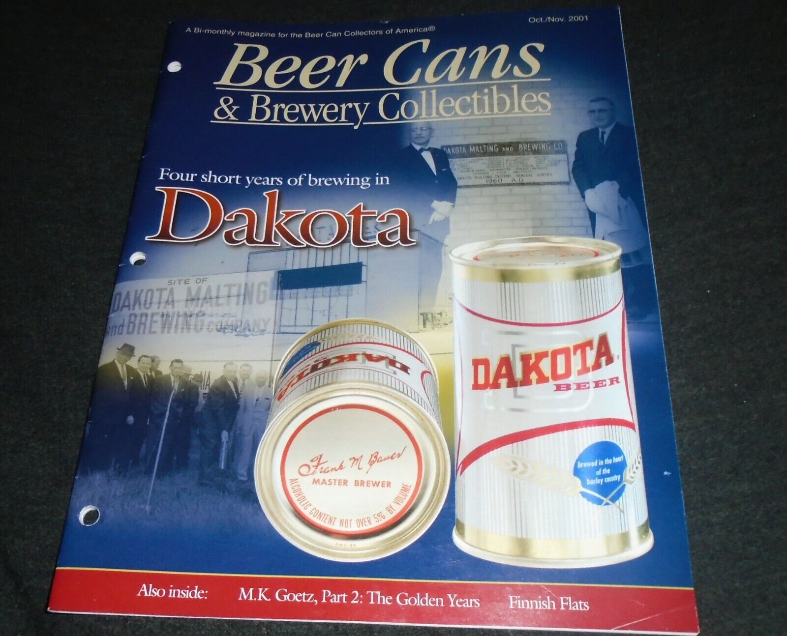 Beer History Book - Dakota Beer, Dakota Brewing Company, Bismarck North Dakota