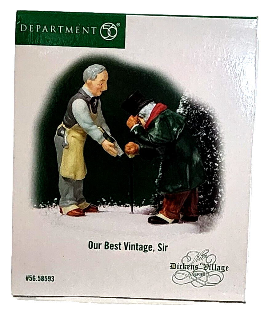 Our Best Vintage, Sir Department 56 Dickens Village #58593