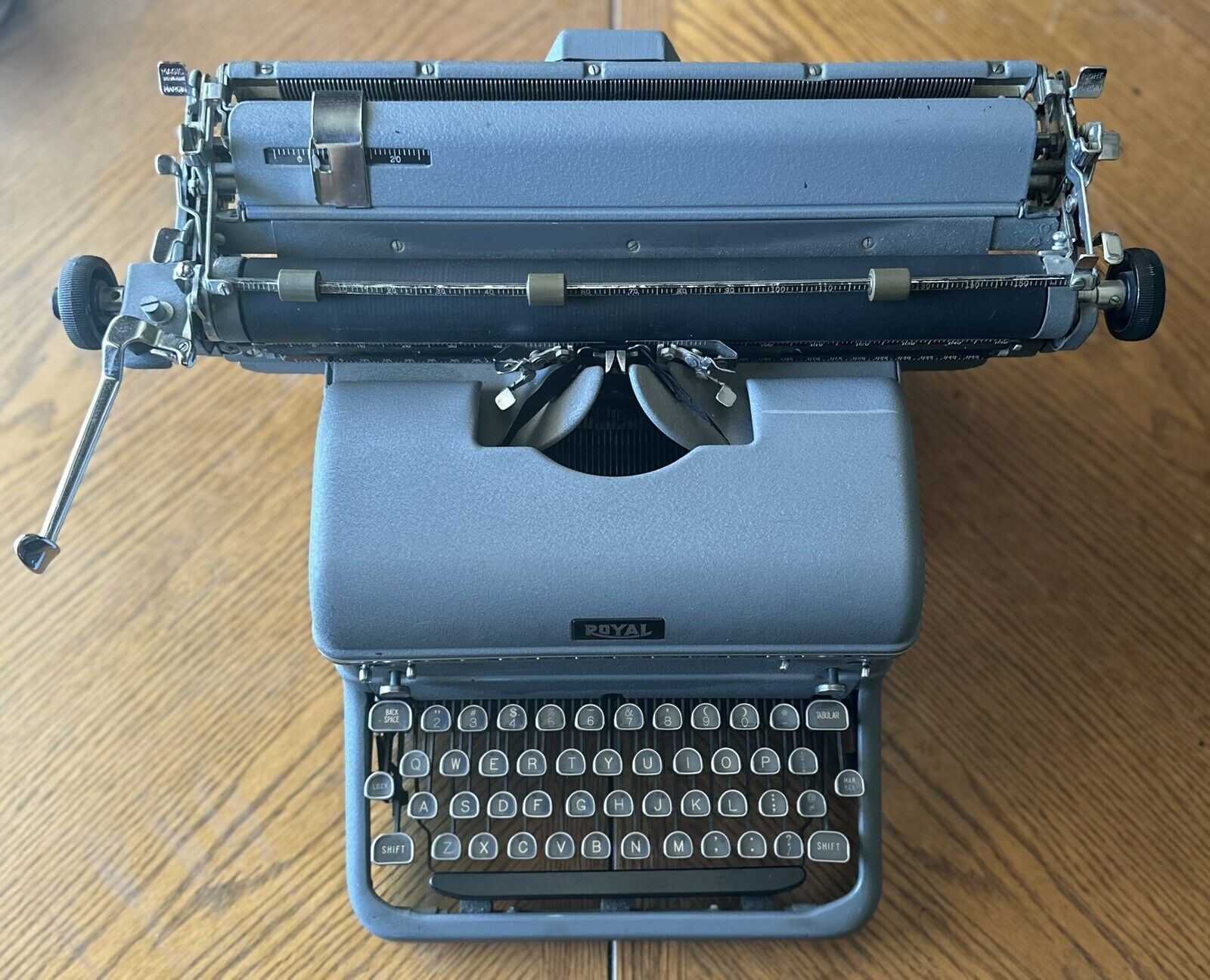 1952 Royal KMM Working Vintage Desktop Typewriter