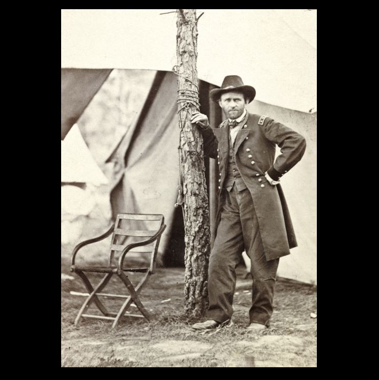 1864 General Ulysses S. Grant PHOTO Civil War Union, City Point Headquarters