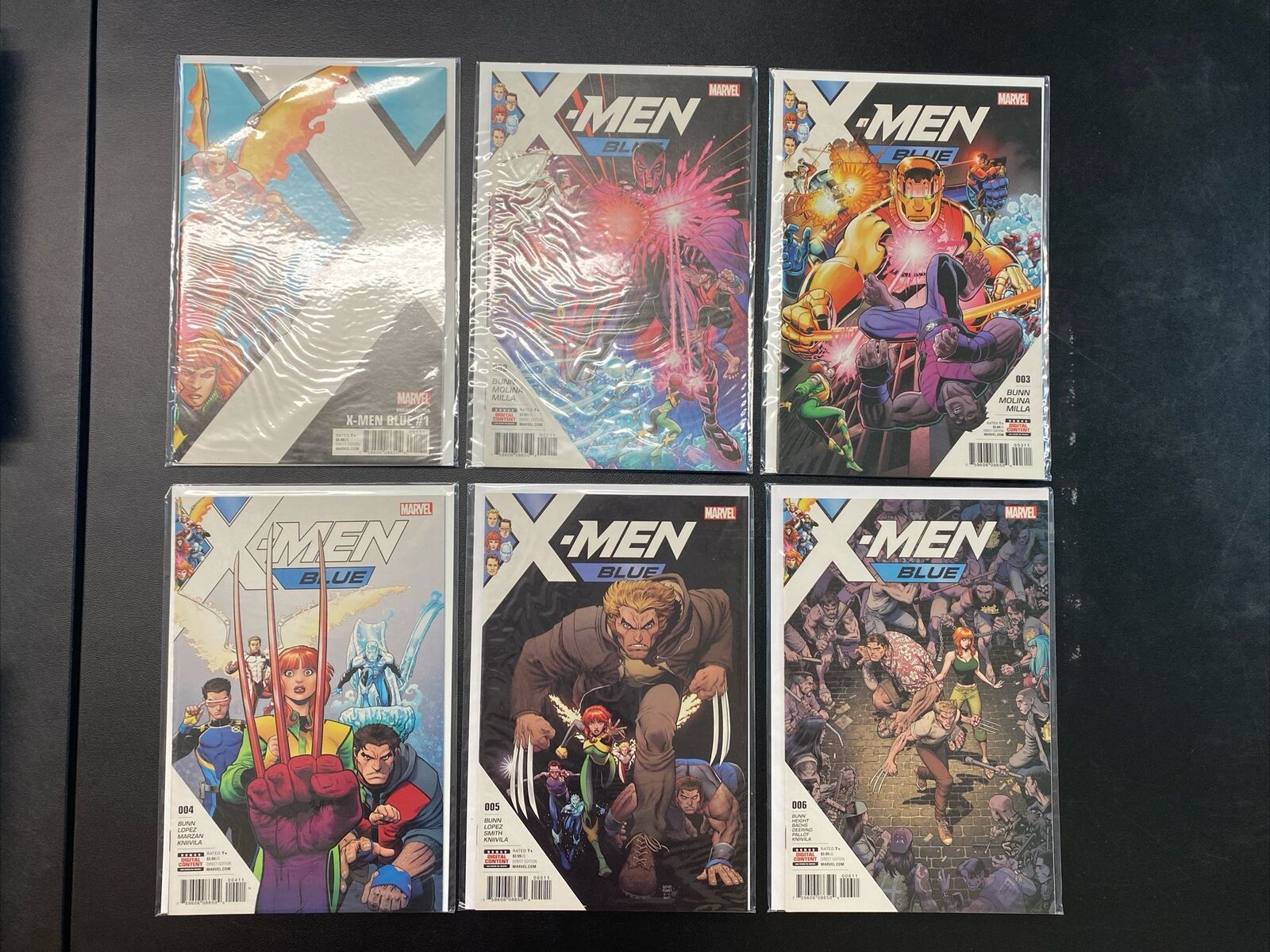 X-Men Blue #1-36 | SET RUN | Marvel Comics | Bagged & Boarded NM