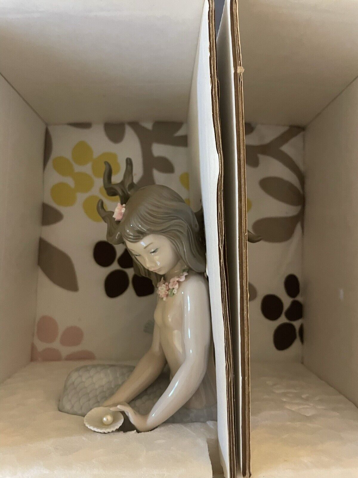 Lladro Figurine #1415 Mirage Mermaid, In Box