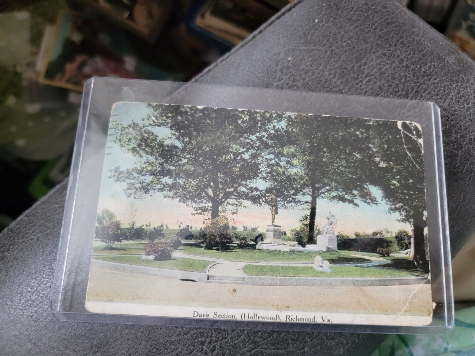 Davis Section Hollywood Cemetery Richmond Va  Divided Back Postcard  1911