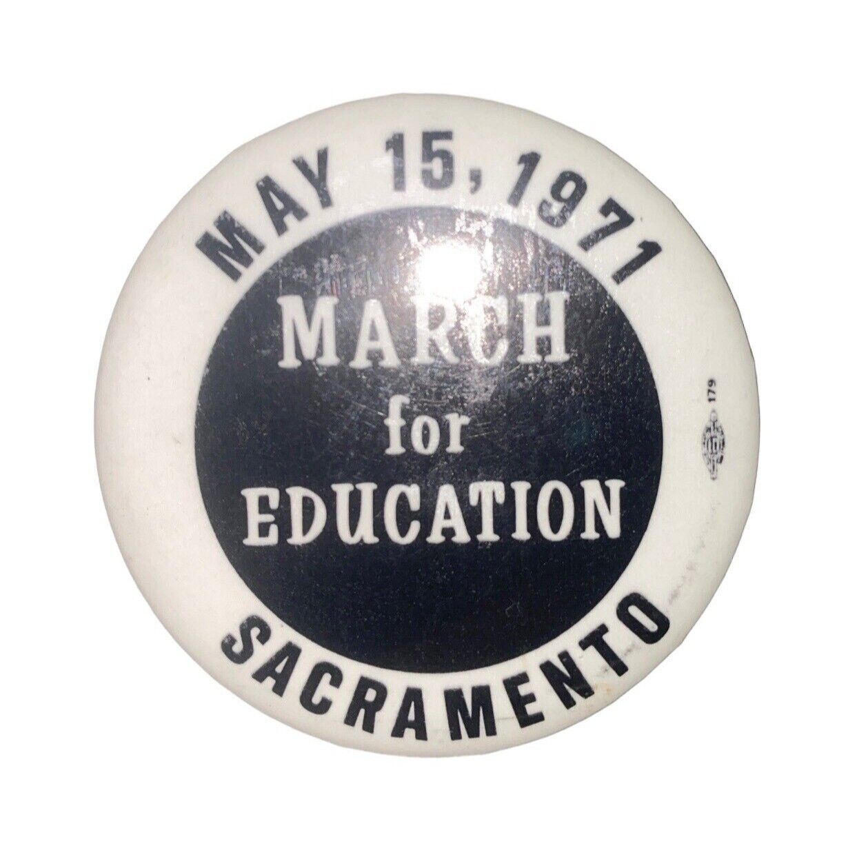 March for Education May 15 1977 Sacramento 1.75\