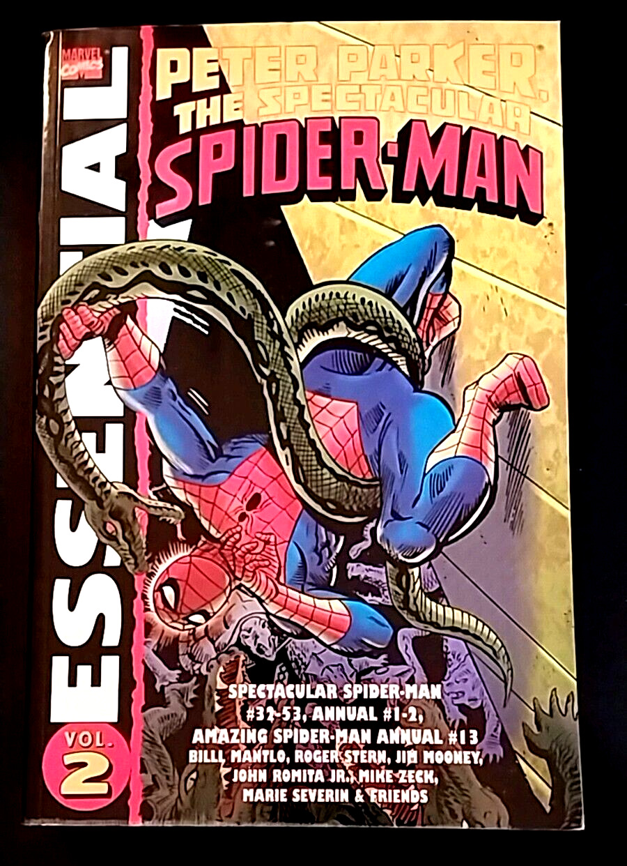 ESSENTIAL PETER PARKER THE SPECTACULAR SPIDER-MAN Vol 2-NEW-B&W Pages-SHIPS FREE