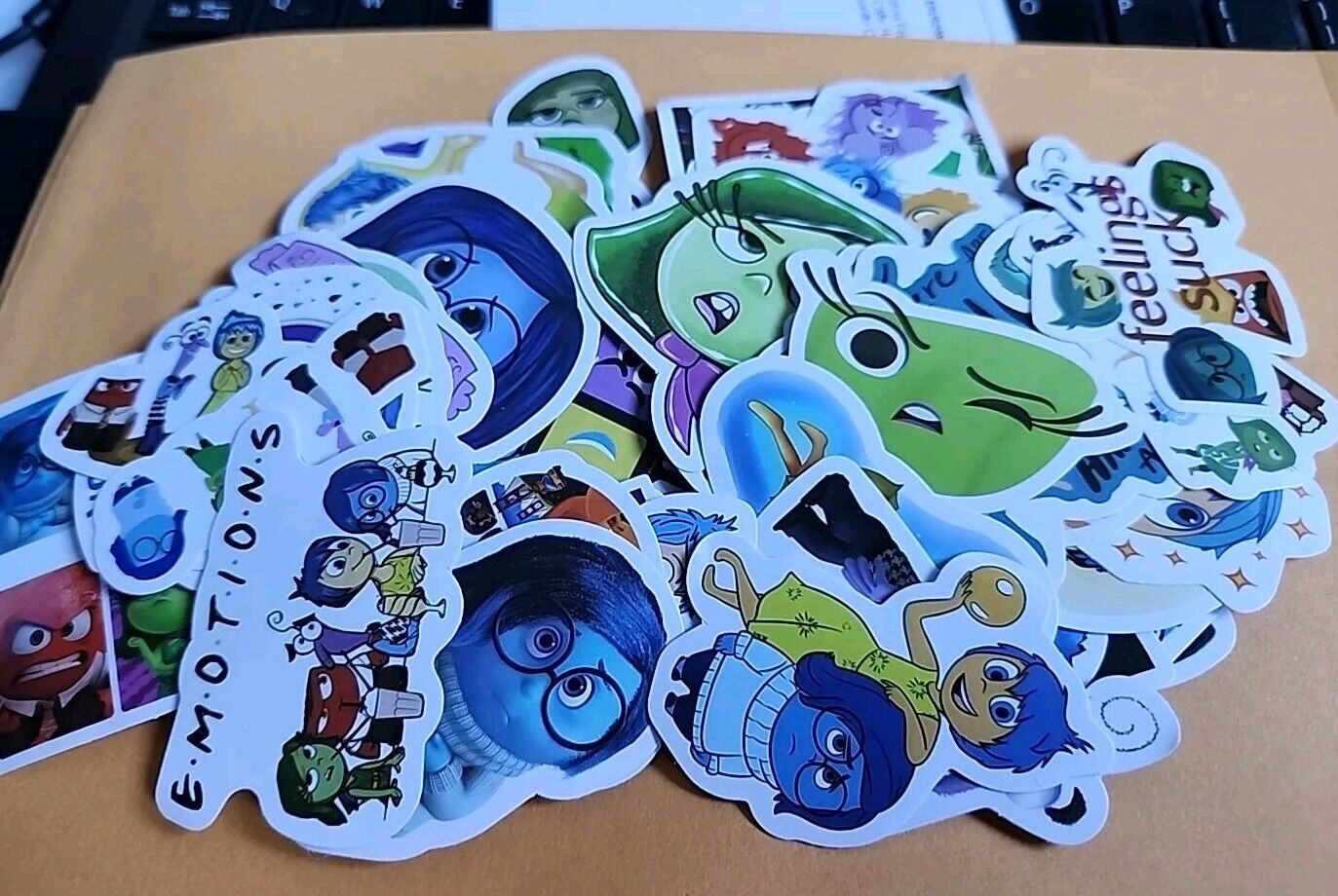 Inside Out Movie Random Lot Of 25 Stickers 
