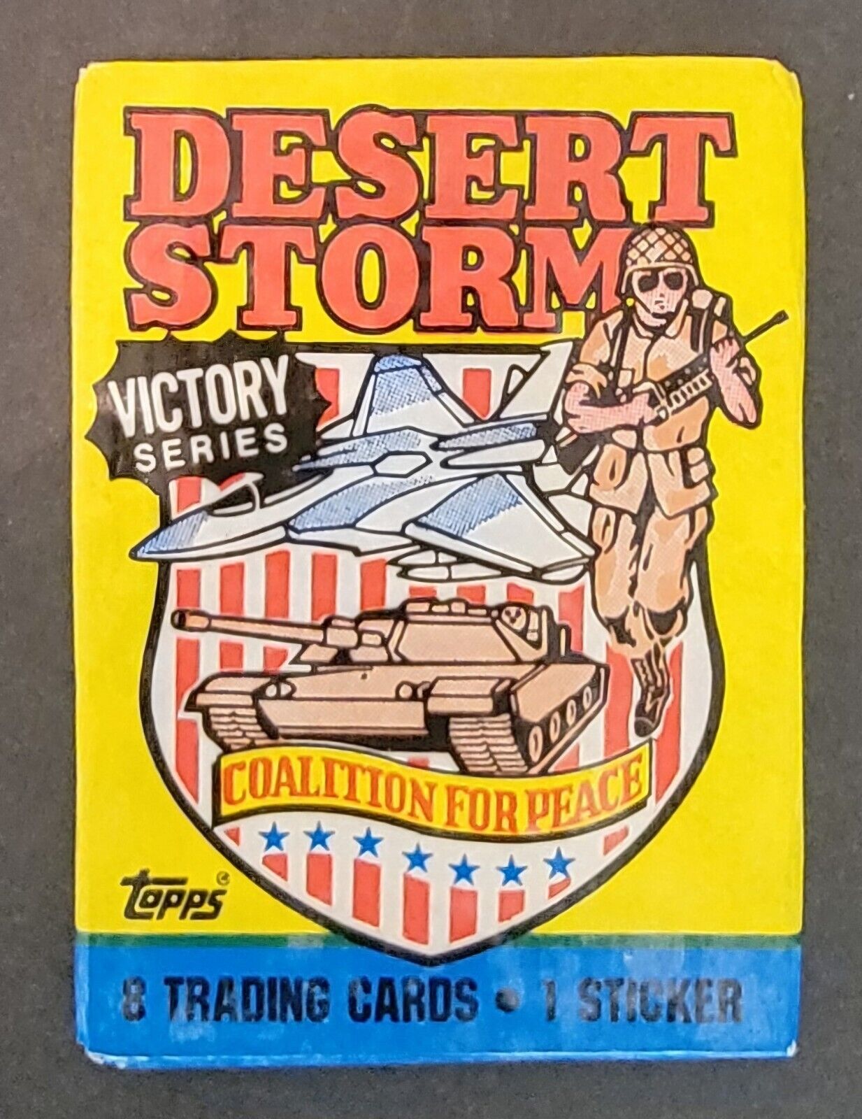 1991 🏪 Topps Desert Storm Trading Cards, Factory Sealed  Victory Series 