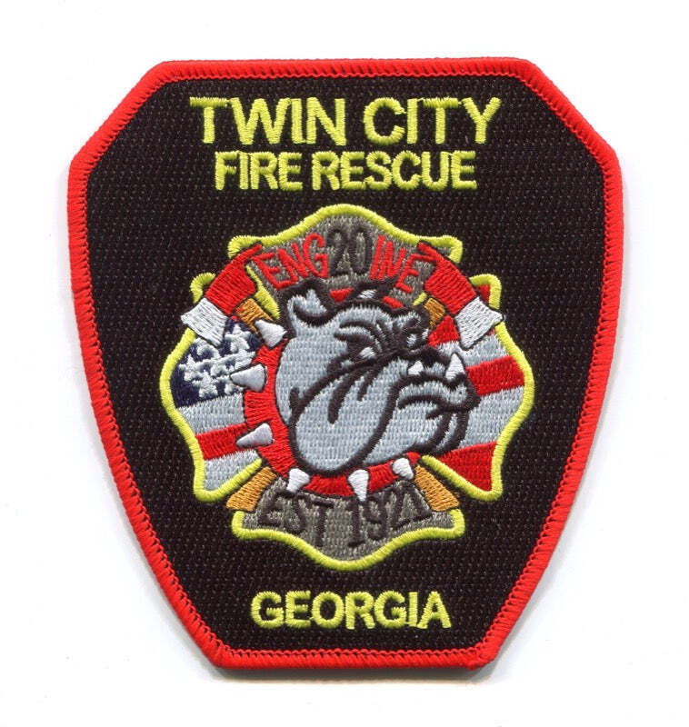 Twin City Fire Rescue Department Engine 20 Patch Georgia GA