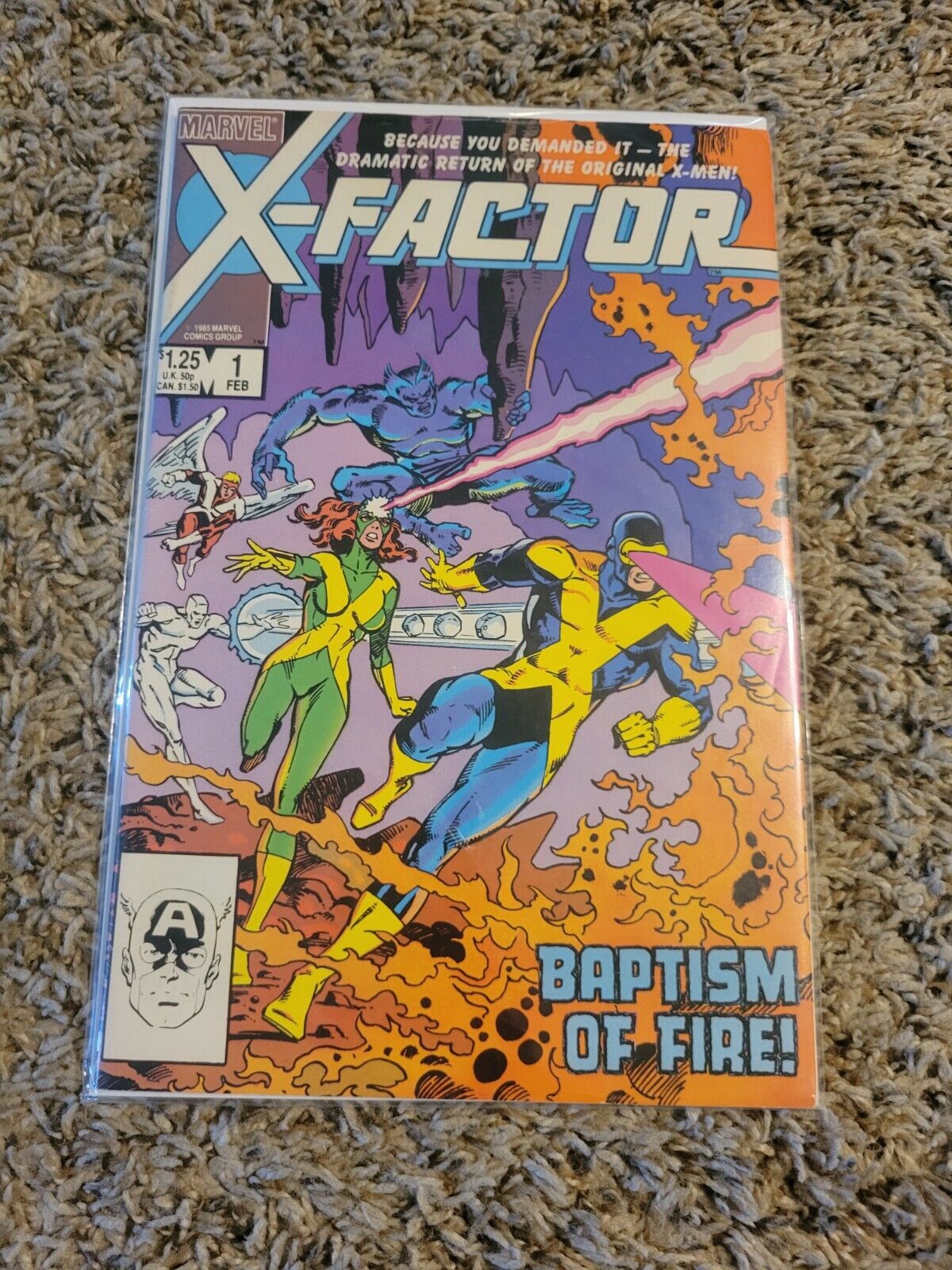 X-Factor #1 (Marvel Comics, 1986) 1st Appearance
