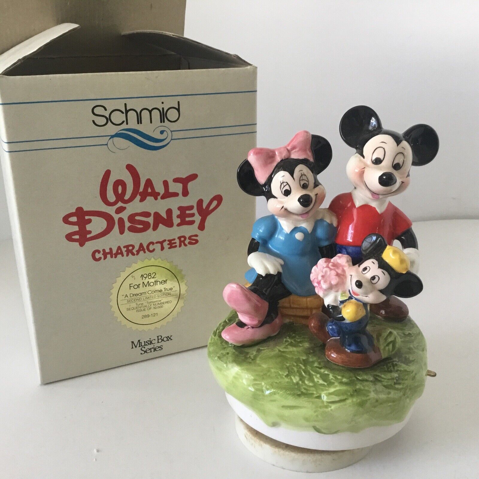 VTG  1982 Schmid Walt Disney Characters Limited Edition 