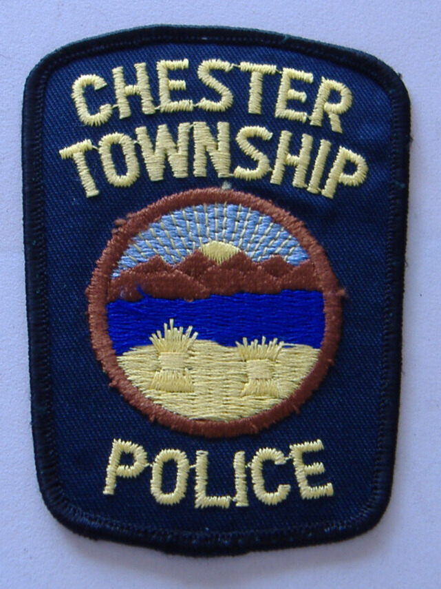 CHESTER TOWNSHIP  POLICE  OHIO  POLICE  FABRIC   PATCH