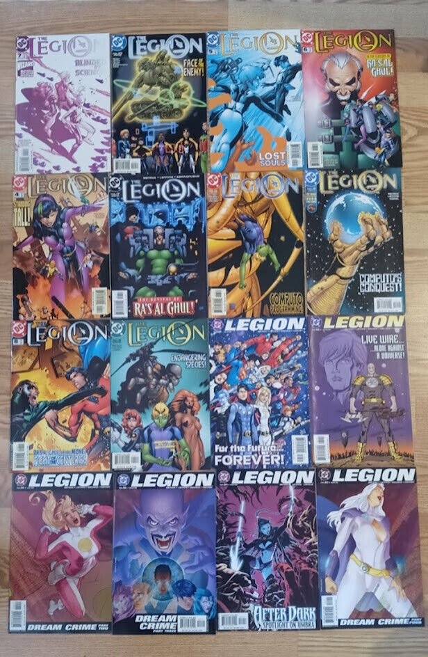 The Legion.... set of 16 DC Comics