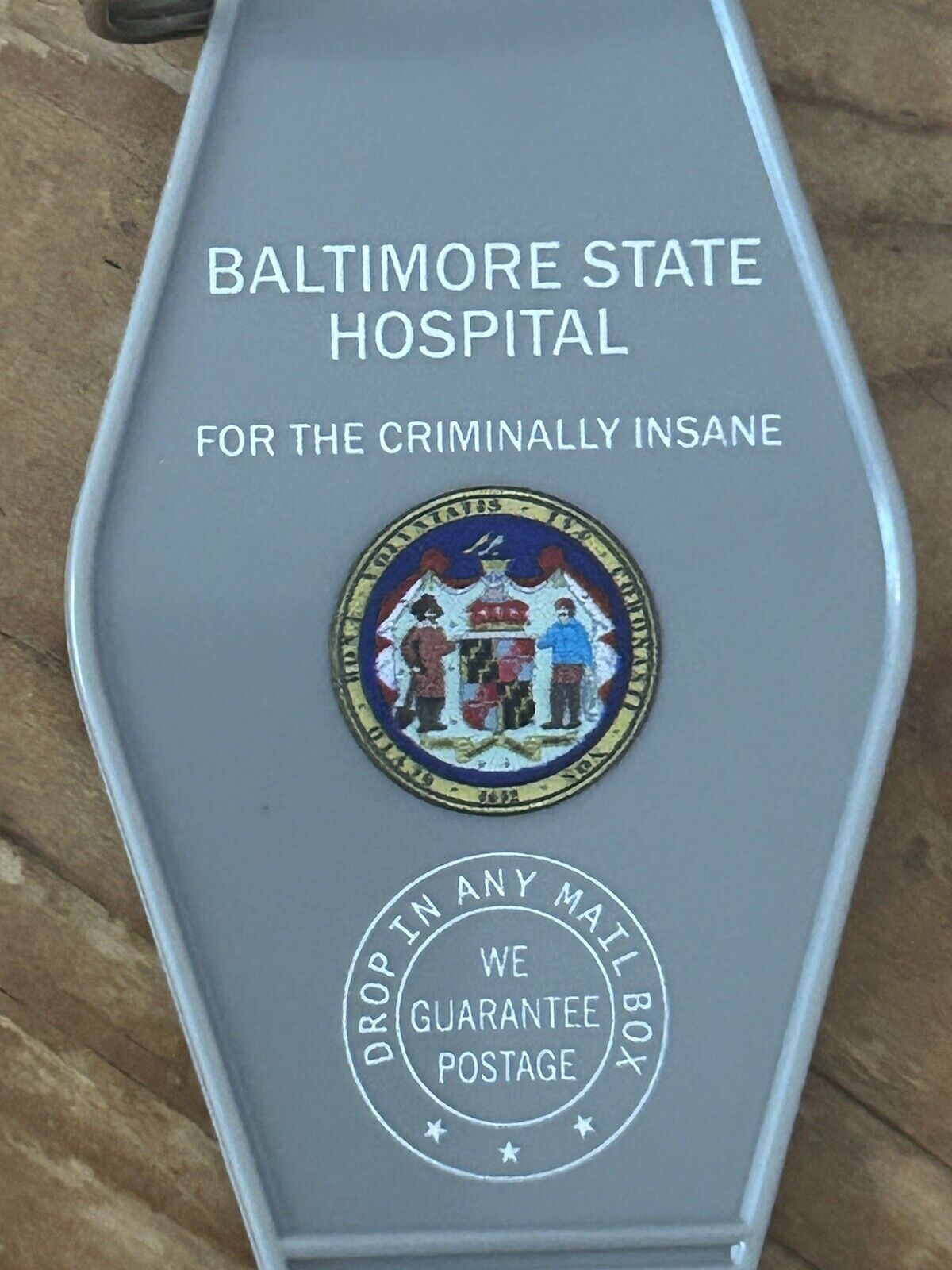 Hannibal Tv Show Inspired Baltimore state hospital Keytag