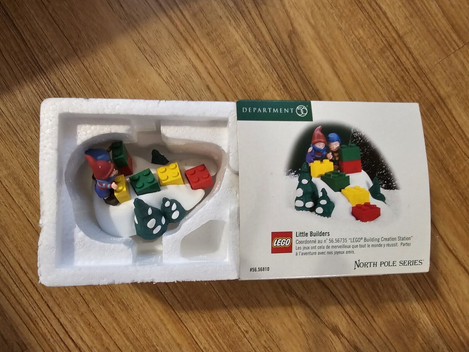Dept 56 Lego Little Builders 56810 North Pole Series Village Accessory