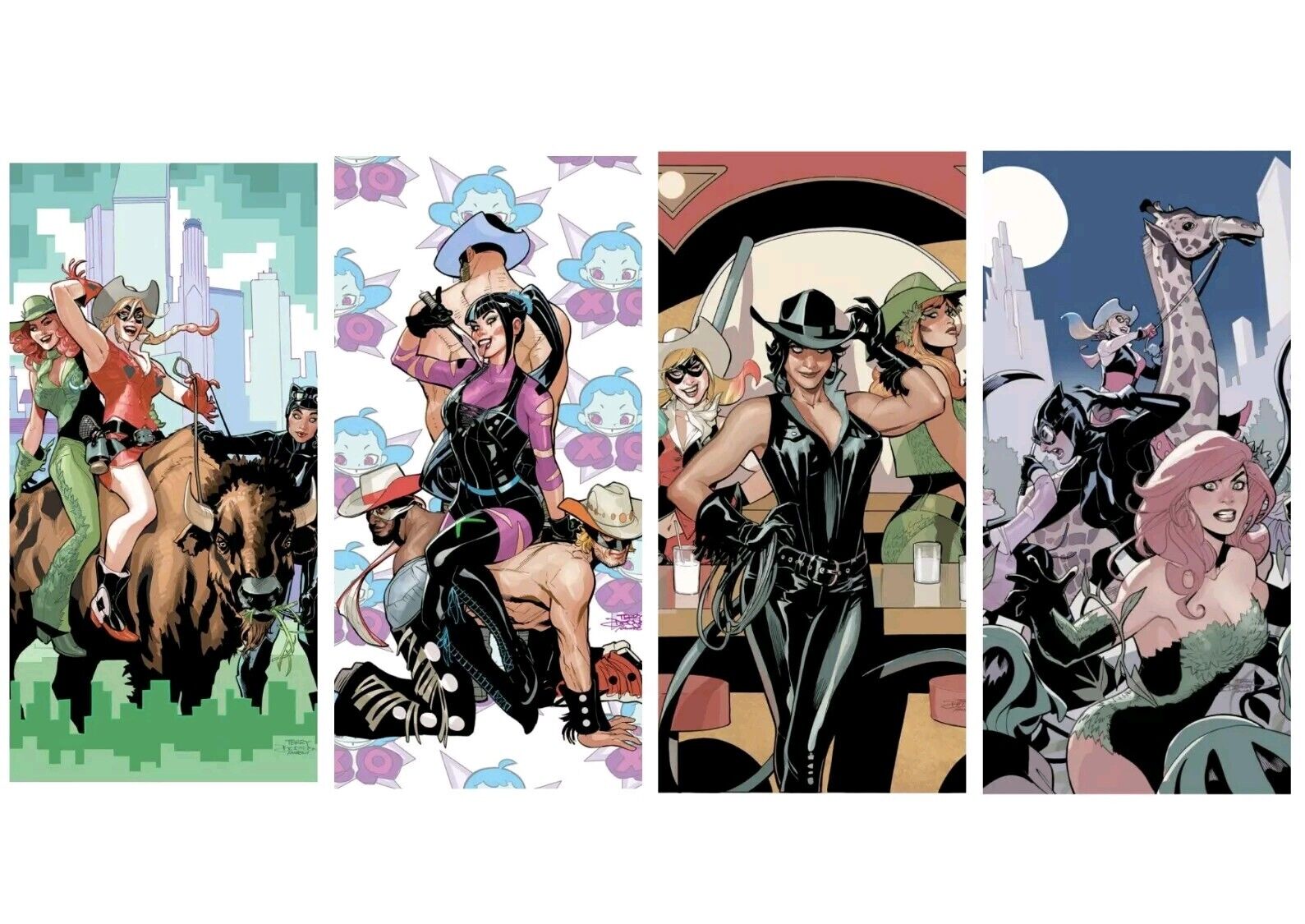 Gotham City Sirens Set Of 4 Terry Dodson #1 - #4 PRESALE 8/28 DC Comics
