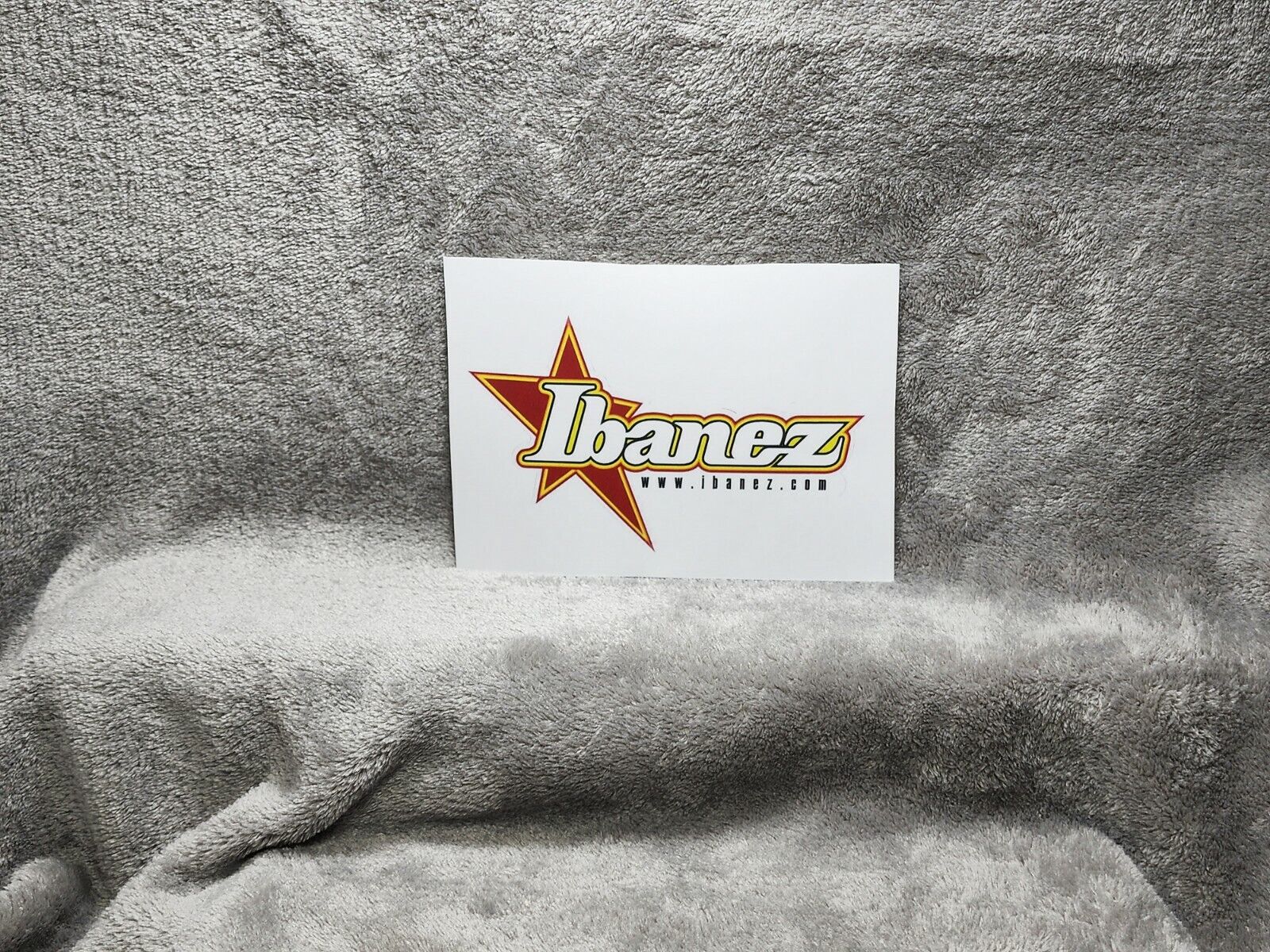 Ibanez Guitars *Red Star* Sticker