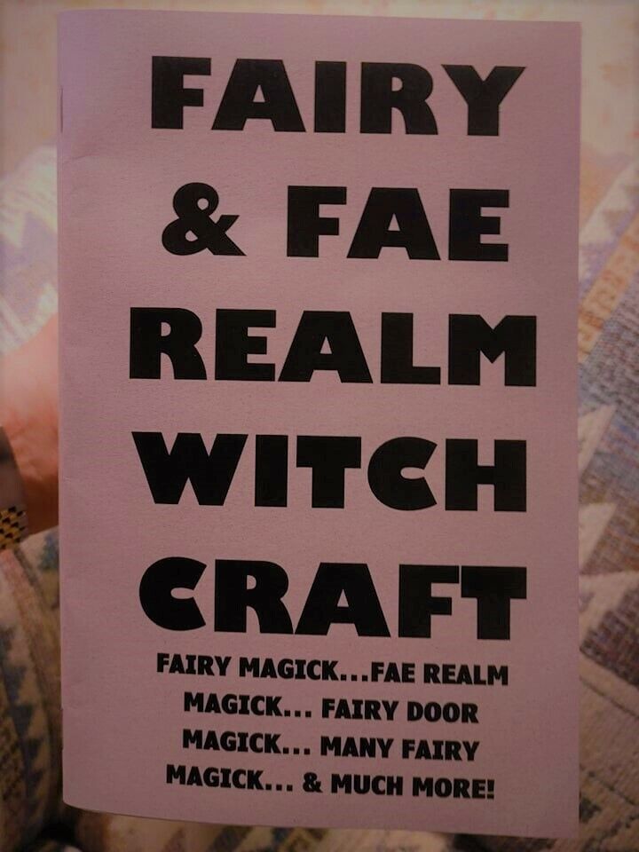 FAIRY AND FAE REALM WITCHCRAFT book