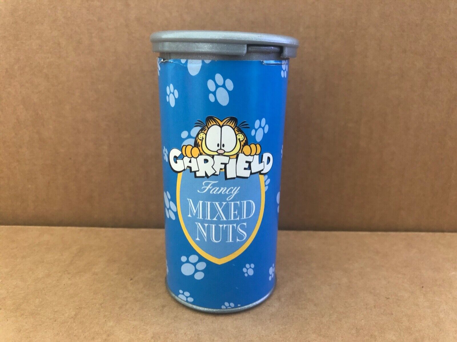 Sweet GARFIELD 2Fancy MIXED NUTS Can Gag Gift Toy Squeaks #9