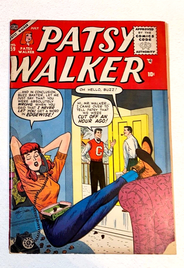 Atlas Comics Patsy Walker #59 (1955),  Al Jaffee Cover and Art