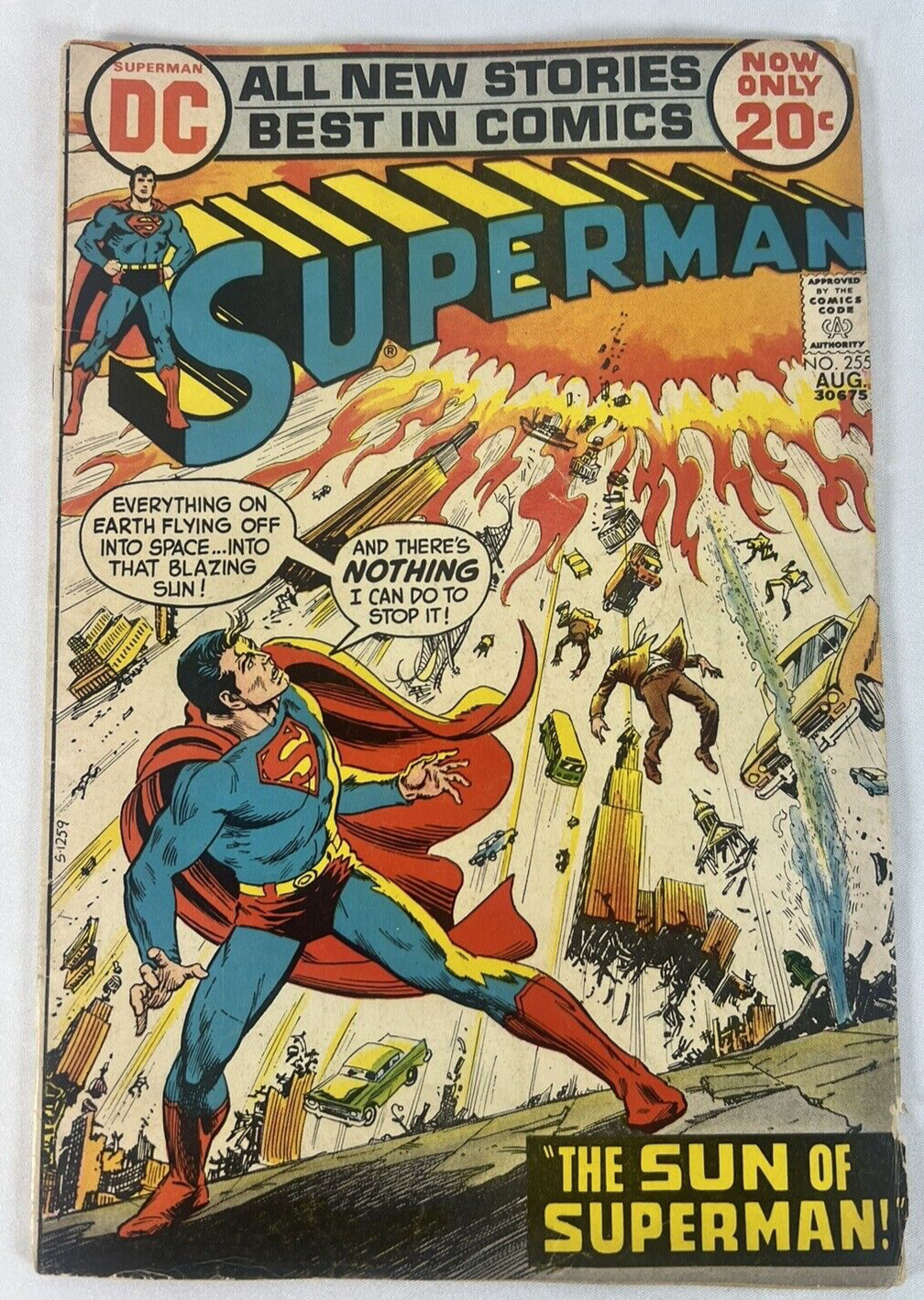 Superman #255  Comic Book