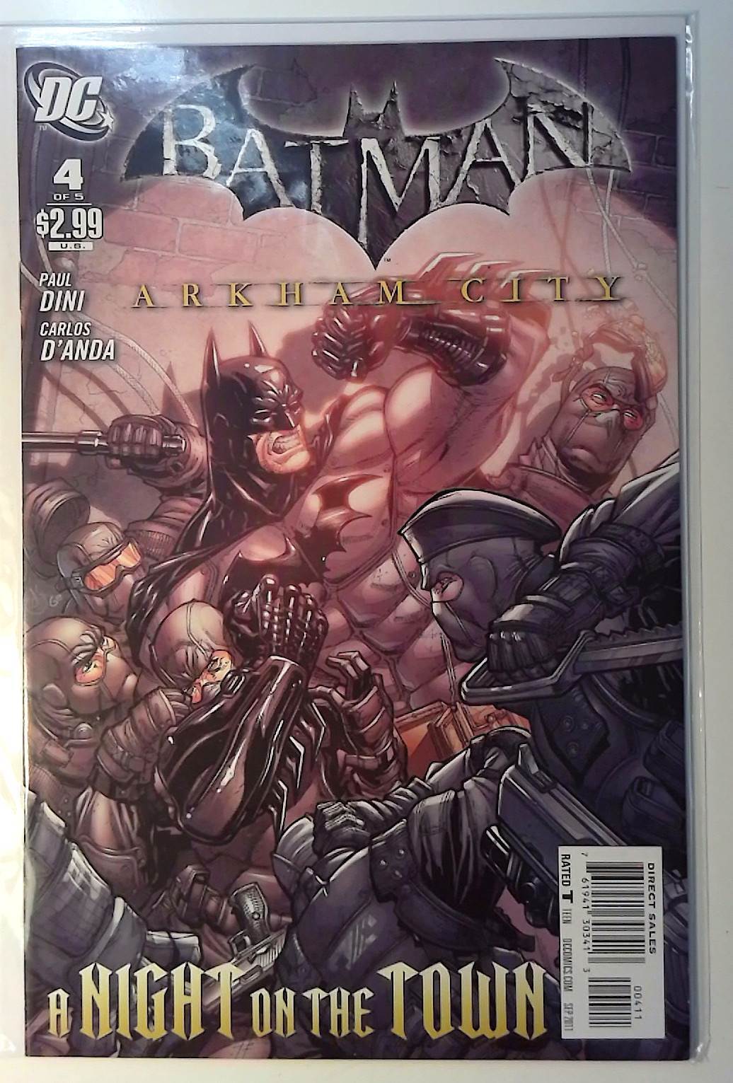 Batman: Arkham City #4 DC Comics (2011) NM 1st Print Comic Book