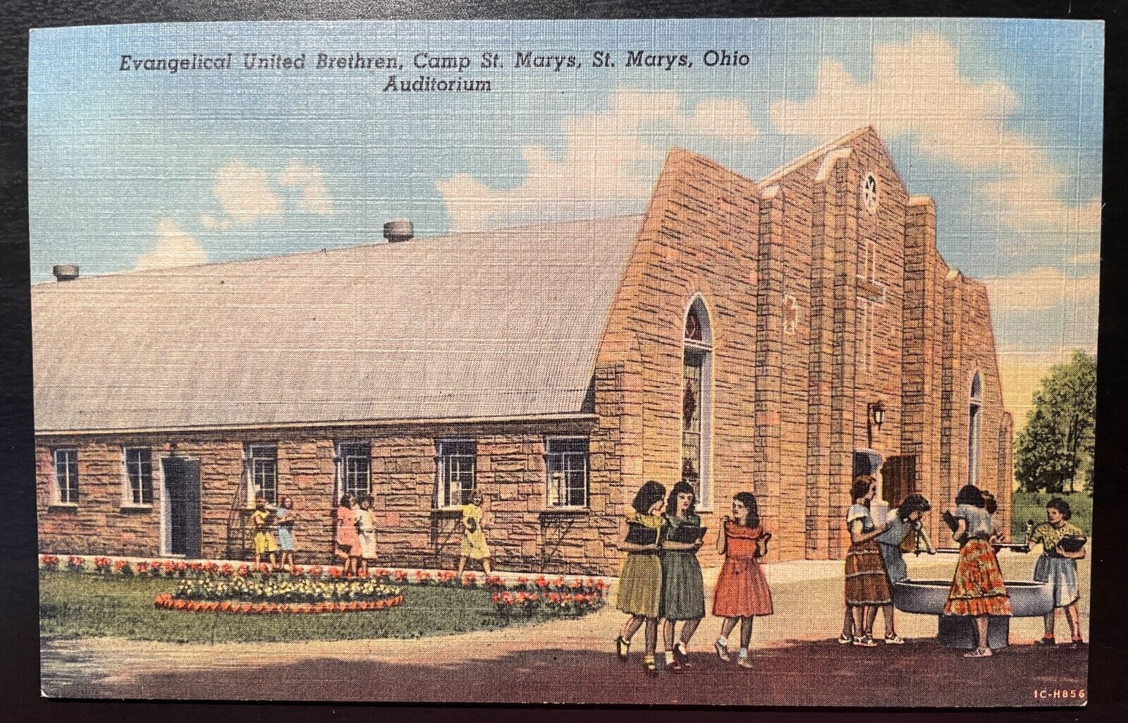 Vintage Postcard 1960 Evangelical United Brethren Camp, St. Mary\'s, Ohio (OH)