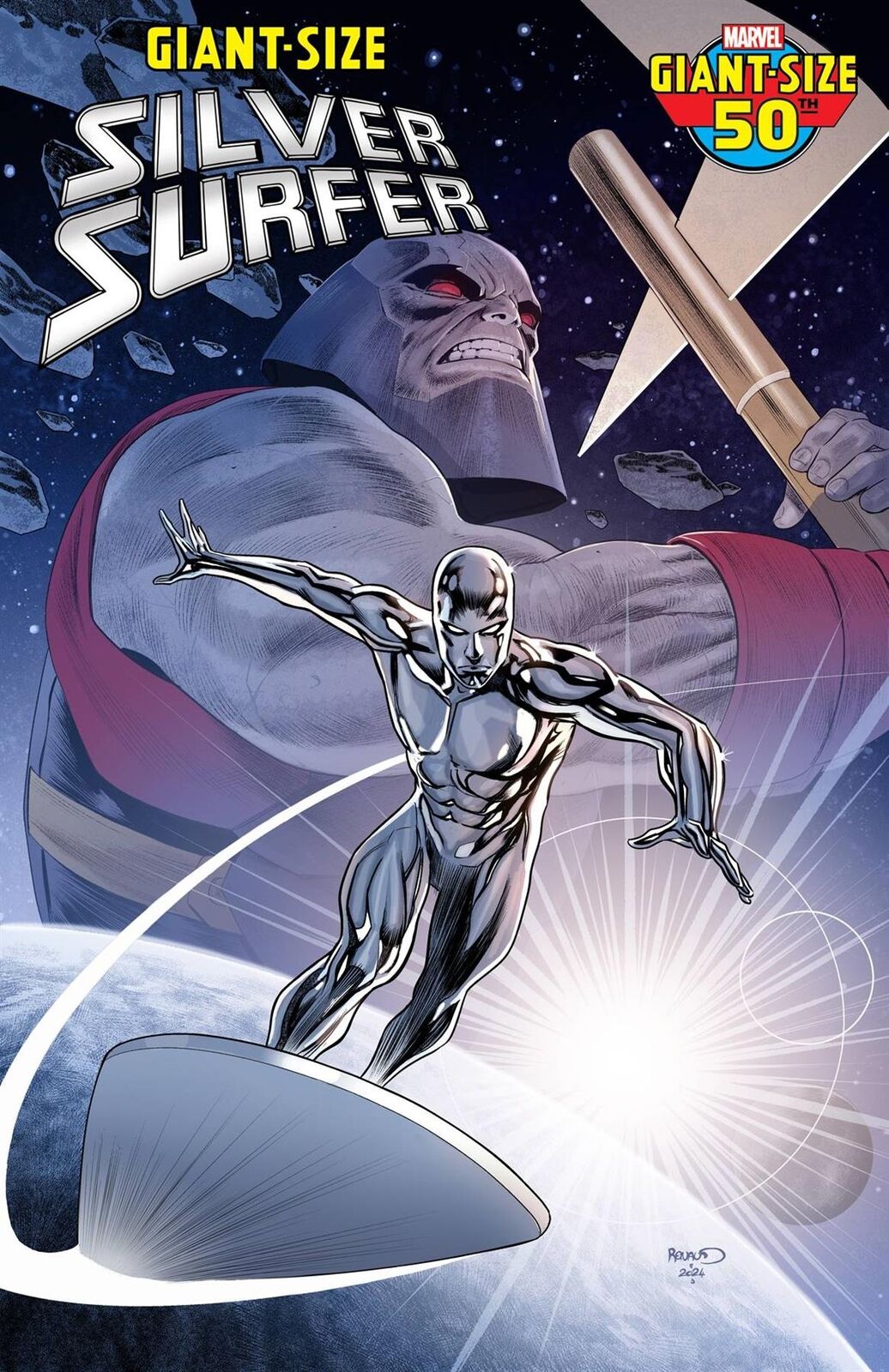 Giant-size Silver Surfer #1 Paul Renaud Var  Marvel Comic Book