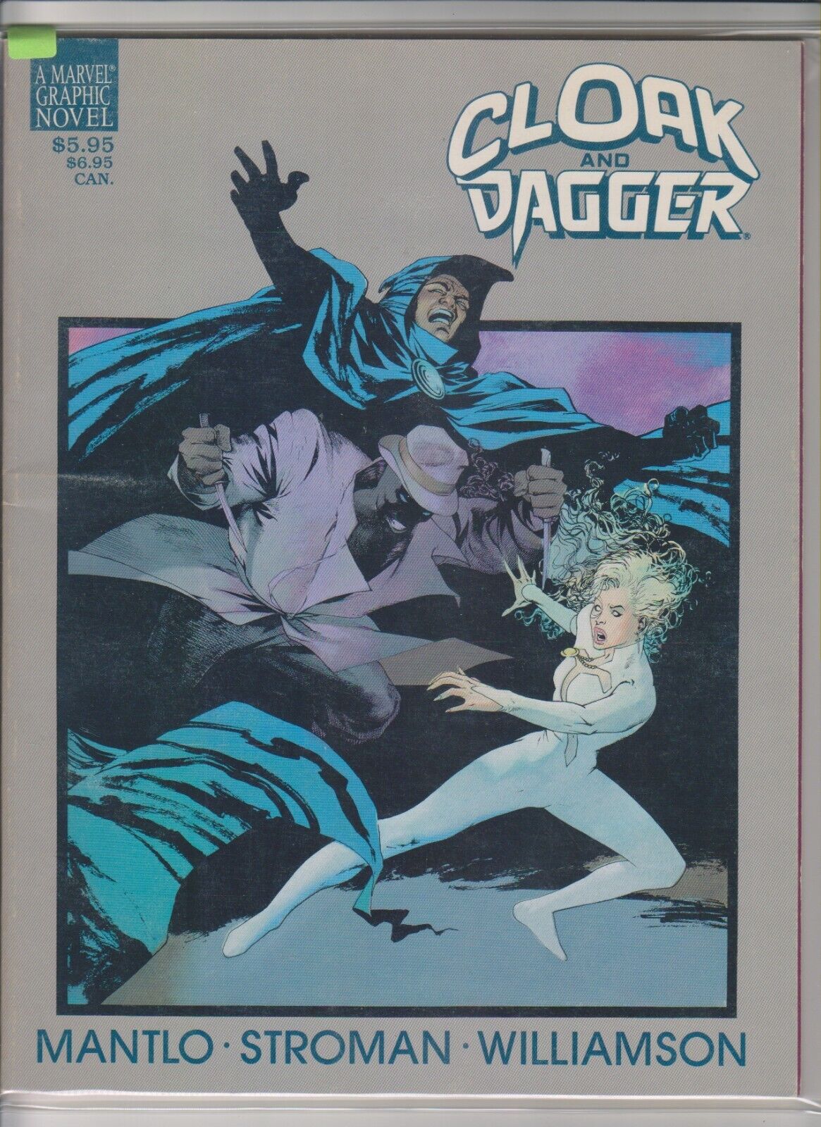 Lot of 2 Cloak and Dagger Marvel Graphic Novel #34 Predator and # 56 Power Pack