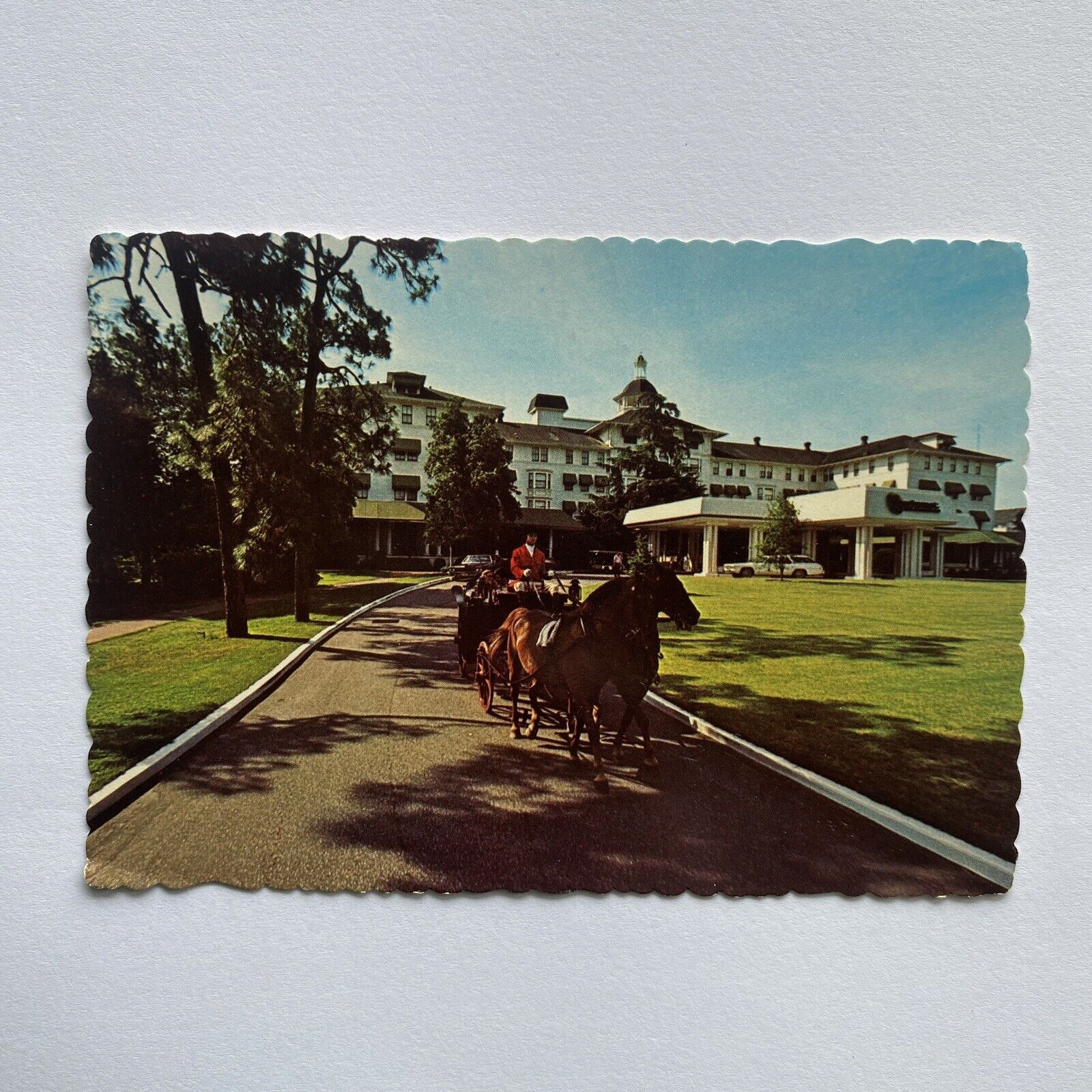 Pinehurst Hotel & Country Club North Carolina Postcard Continental Posted 1984 