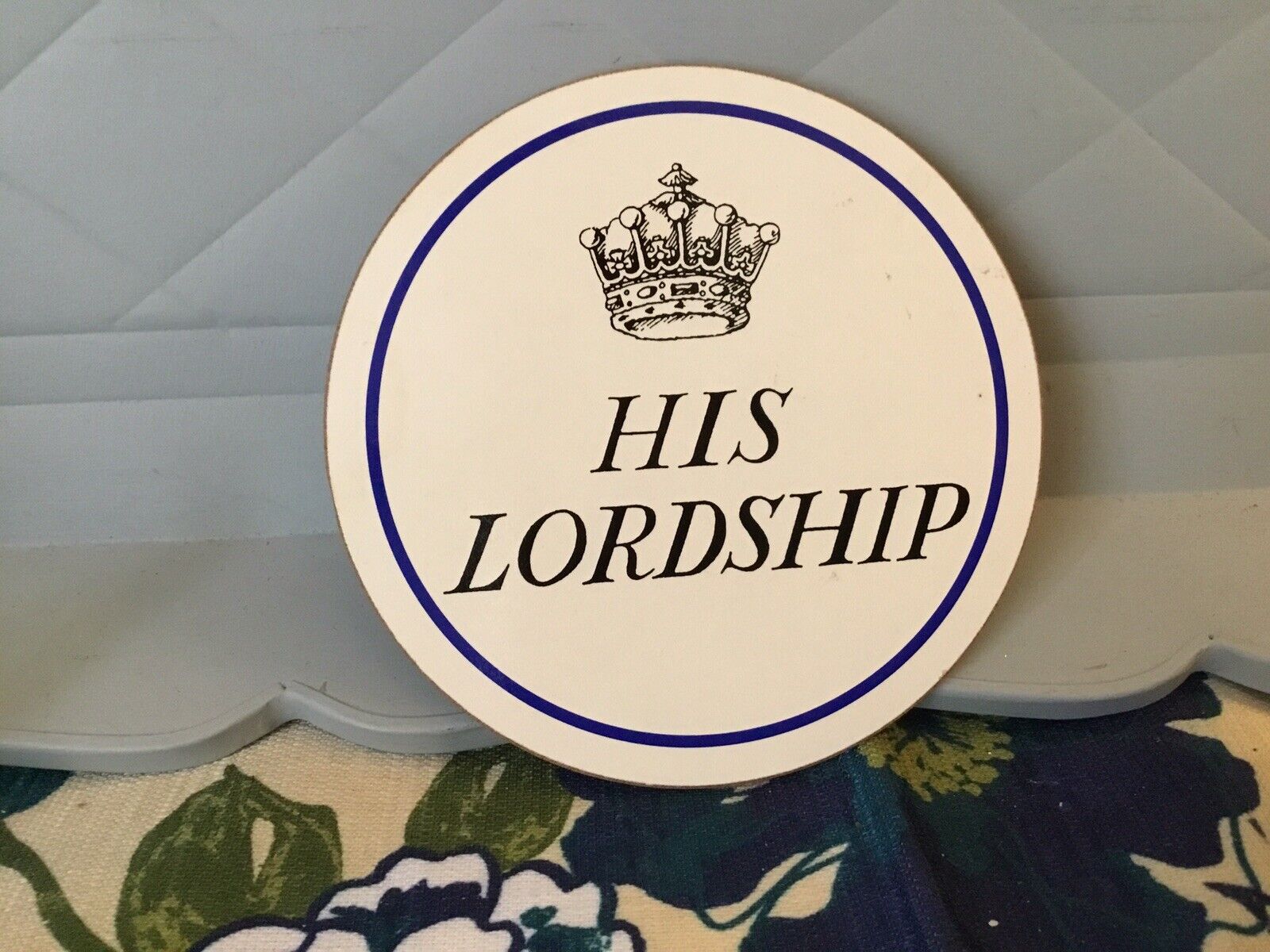  Coaster England “His Lordship” Coaster Staffordshire National Trust