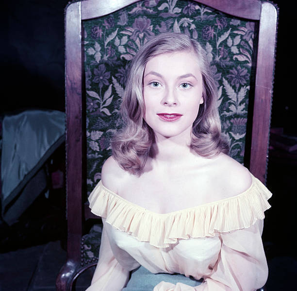 Marianne Hold, Actress, Wearing A Blouse 1950S Old Photo