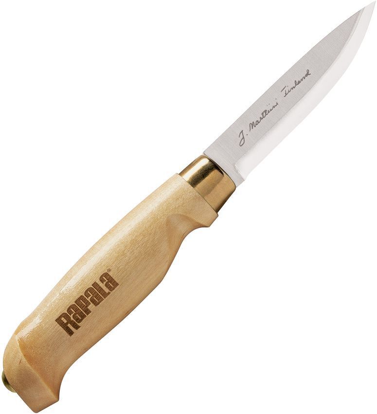 Rapala Birch Collection Drop Point Fixed Blade Knife 8\