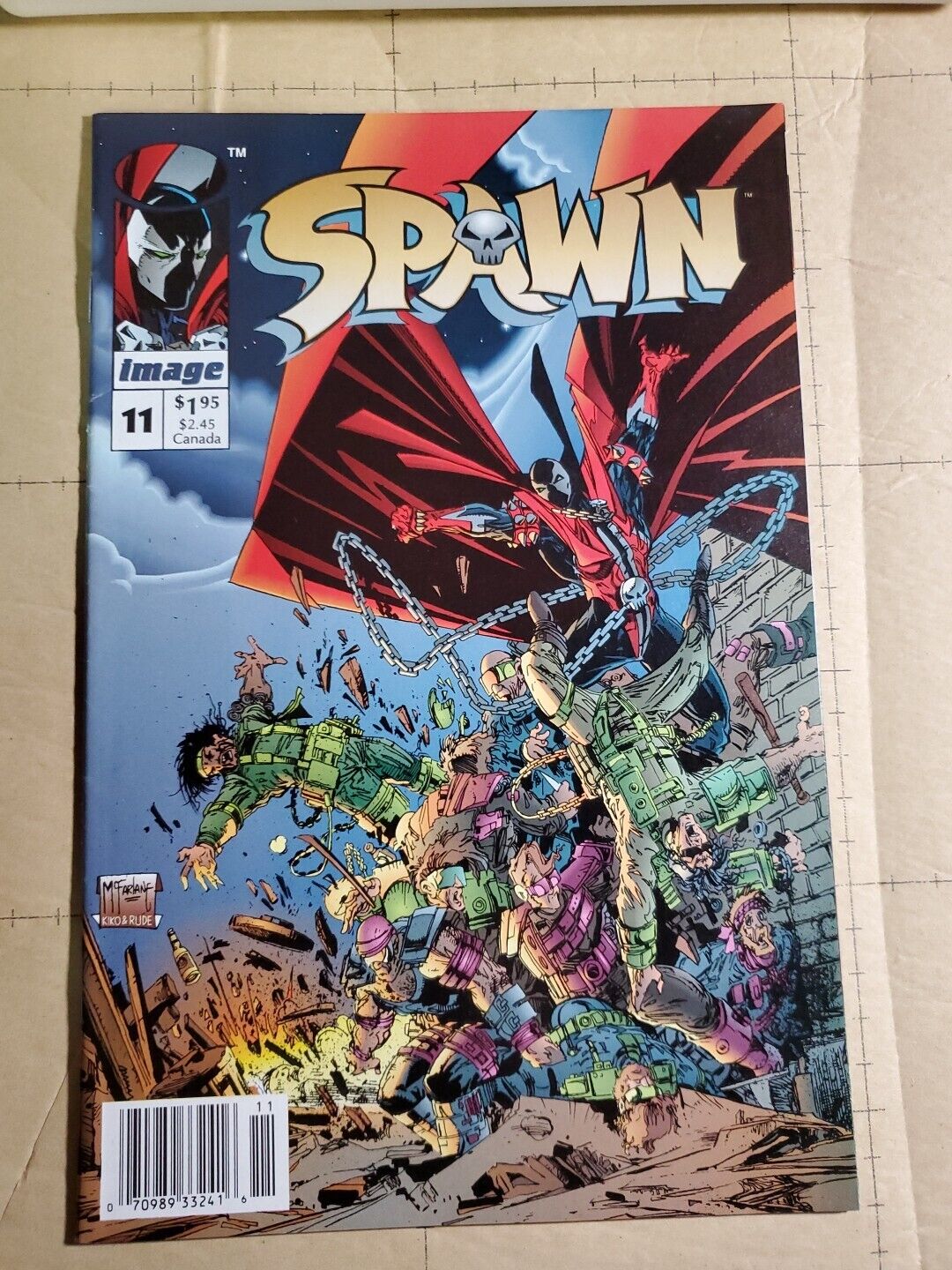 Spawn #11 (Image Comics 1993) ~ Frank Miller Story ✨ McFARLANE 