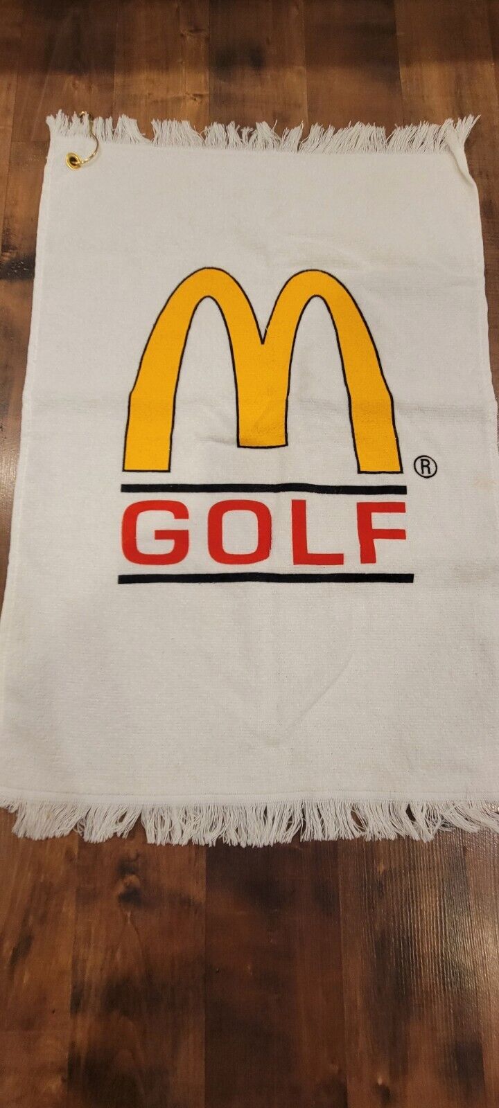 Vintage McDonald\'s Golf Towel New