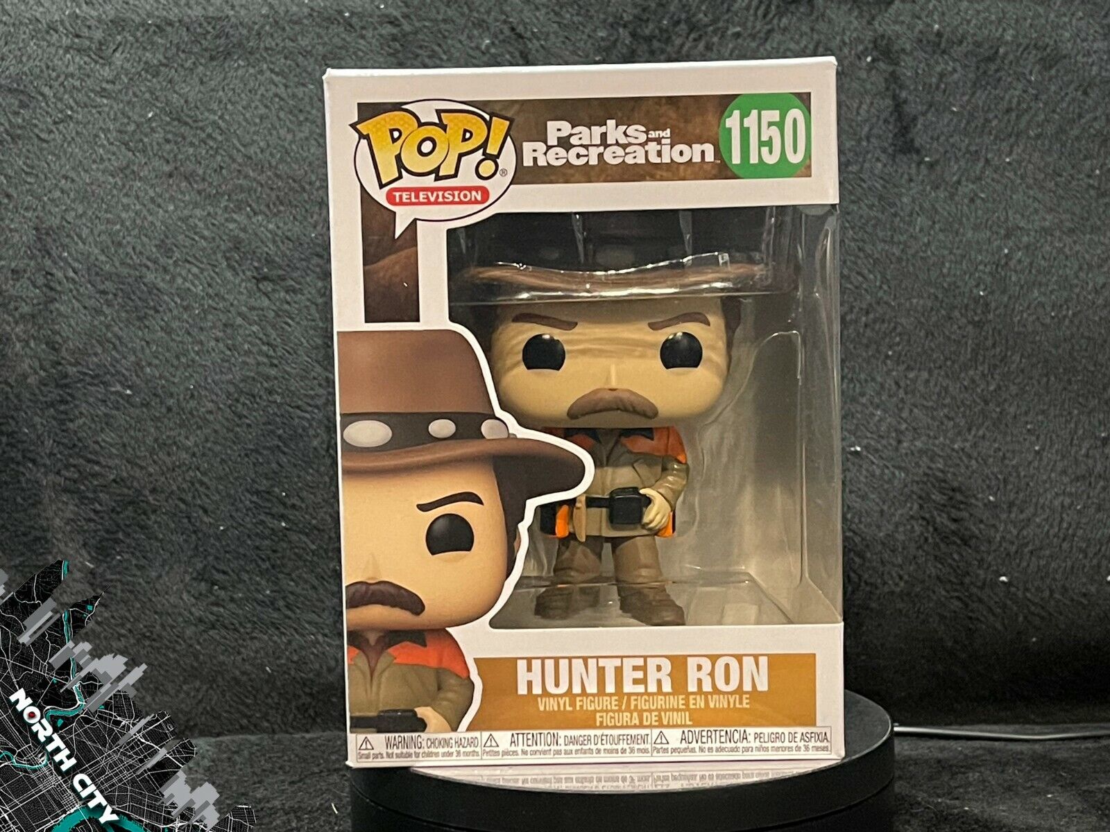 Funko Pop #1150 Hunter Ron (Parks and Recreation) w/ protector