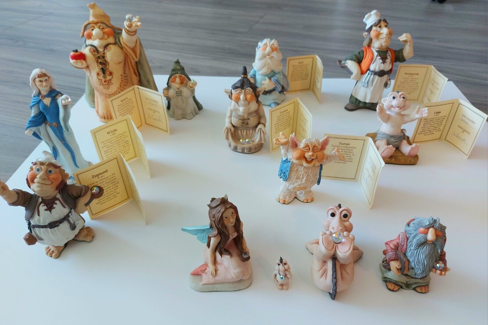 Vintage Krystonia Assorted Figurines Lot of 13