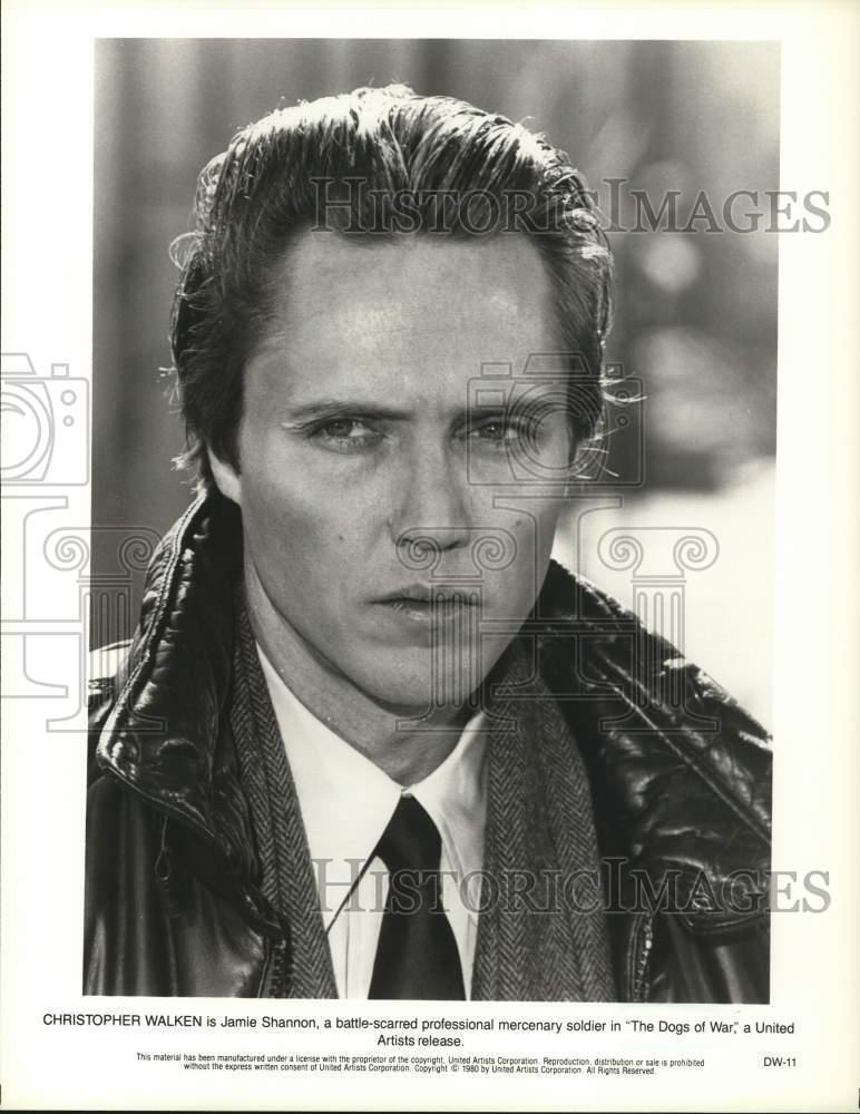 1980 Press Photo Actor Christopher Walken in \